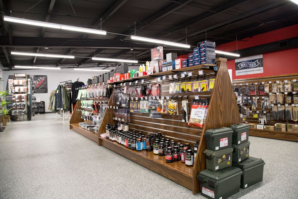 Accuracy Firearms 2,600 sq. ft. retail store with all of your firearms